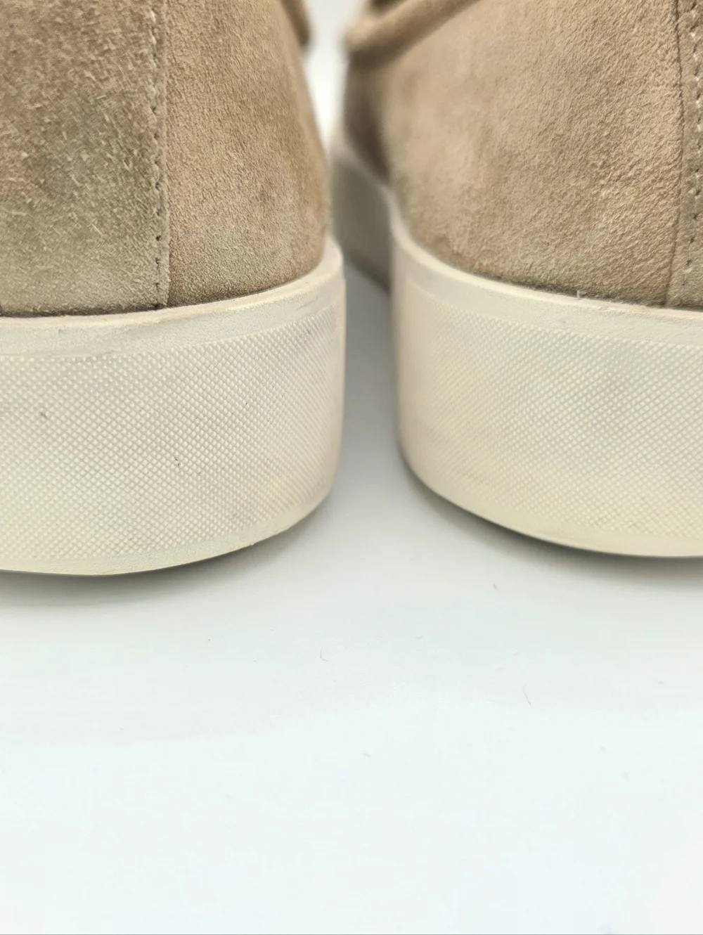 Vince Suede Loafers Womens 8.5 Tan Slip On Flats Leather Comfort Casual Shoes